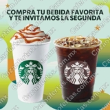 Starbucks 2×1 en bebidas preparadas hasta el 25 de febrero