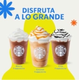 En Starbucks Frappuccinos grandes a $39 hoy y mañana