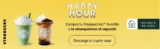 Cupón Starbucks Happy Hour: 2×1 en Frappuccinos a partir de las 2:00 PM esta semana