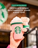 En Starbucks llévate un oso de peluche por $149 en la compra de un Frappuccino sólo hoy