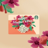 En Starbucks recarga una Mother’s Day Card con $200 y recibe un café y un pan de regalo