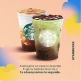 Cupones Starbucks 2×1 en bebidas Cloud Macchiato, Chocomint y Pistache