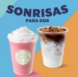 2×1 en bebidas preparadas en Starbucks de 3:00 a 5:00 pm hasta el 8 de agosto