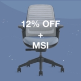 Cupón Steelcase Winter Sale de 12% de descuento en sillas