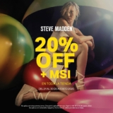 Summer Sale Steve Madden: 20% de descuento en toda la tienda