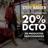 Promoción Steve Madden 35 Aniversario: 20% de descuento adicional en productos seleccionados