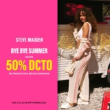 Bye Bye Summer Steve Madden: Hasta 50% de descuento en productos seleccionados