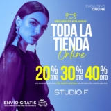 En Studio F del 20% al 40% de descuento este 27 de octubre