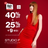 Studio F Buen Fin 2025: Hasta 40% de descuento