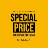 Special Price Studio F: Precios especiales con prendas desde $349