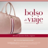 Promoción Studio F: Bolso de viaje de regalo en compras a partir de $3,000