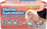 Pañales para bebé KleenBebé Suavelastic Etapa 1 Recién Nacido con 40 piezas baja a su menor precio