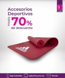 En Suburbia hasta 70% de descuento en accesorios deportivos