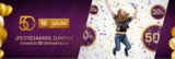 Promociones Suburbia 50 Aniversario en ropa, línea blanca, celulares, pantallas y más