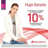 Promoción Suburbia Día de la Mujer: 10% de descuento pagando con Banorte