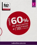 Suburbia Buen Fin 2020: hasta 60% de descuento + 18 msi