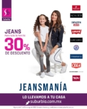 Jeansmanía Suburbia 2020: 30% de descuento en jeans para toda la familia (jeans desde $168)