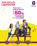 Segundas Rebajas Gran Venta de Liquidación Suburbia 2024: Ahora hasta 60% de descuento