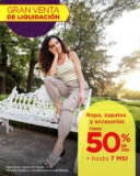 Gran Venta de Liquidación Suburbia 2025: Hasta 50% de descuento en ropa, calzado y accesorios