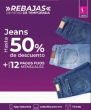 Hasta 50% de descuento en jeans y playeras en las Rebajas de Mitad de Temporada de Suburbia