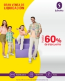 Segundas Rebajas Gran Venta de Liquidación Suburbia: Hasta 60% de descuento