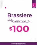Suburbia Artículo de la Semana 28 de febrero al 6 de marzo: brassiere Carnival a $100