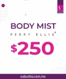 Suburbia Artículo de la Semana 7 al 13 de febrero: body mist a $250