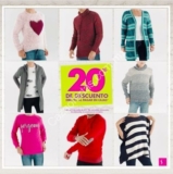 En Suburbia 20% de descuento directo en suéteres, ensambles, capas y sudaderas