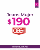 Suburbia Artículo de la Semana 25 de enero al 7 de febrero: Oggi jeans a $190 pesos