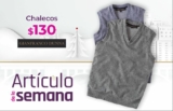 Suburbia Artículo de la Semana 2 al 8 de noviembre: chaleco para hombre a $130