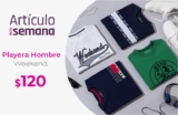 Suburbia Artículo de la Semana 8 al 14 de marzo: Playera para hombre Weekend a $120