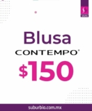 Suburbia Artículo de la Semana 9 al 15 de mayo: blusa Contempo a $150