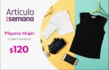 Suburbia Artículo de la Semana 15 al 21 de marzo: playera para mujer Contempo a $120