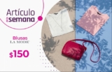 Suburbia Artículo de la Semana 26 de abril al 2 de mayo: blusa La Mode por $150