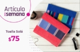 Suburbia Artículo de la Semana 29 de marzo al 4 de abril: toalla Solá a $75 pesos