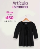 Suburbia Artículo de la Semana 28 de septiembre al 4 de octubre: blusa Alexis a $150