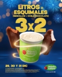 3×2 en Litros o Esquimales en Helados Sultana