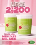 2 litros por $200 en Helados Sultana los miércoles de febrero 2026