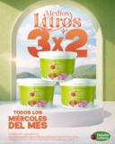 3×2 en medios litros de helado en Helados Sultana los miércoles de marzo 2026