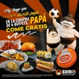 En Sumo Buffet papá come GRATIS este domingo 16 de junio