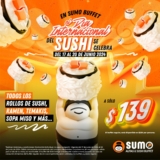 Semana del Sushi Sumo Buffet: Todos los rollos de sushi, ramen, temakis y más que puedas comer por $139