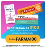 Cupón Walmart de $100 de descuento en todo el departamento de farmacia