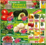 Ofertas Súper Guajardo frutas y verduras 1 y 2 de marzo