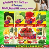 Ofertas Súper Guajardo frutas y verduras 2 al 4 de mayo