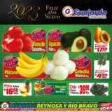 Ofertas Súper Guajardo frutas y verduras 3 y 4 de enero