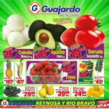 Ofertas Súper Guajardo frutas y verduras 24 y 25 de enero