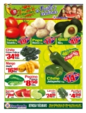 Ofertas Super Guajardo frutas y verduras 8 y 9 de junio