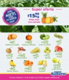 Ofertas Super Kompras Martes desde la Huerta frutas y verduras 13 de octubre