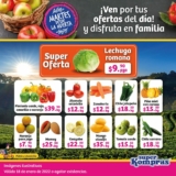 Ofertas Super Kompras Martes desde la Huerta frutas y verduras 18 de enero