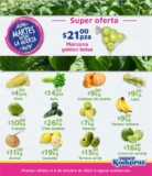 Ofertas Super Kompras Martes desde la Huerta frutas y verduras 6 de octubre